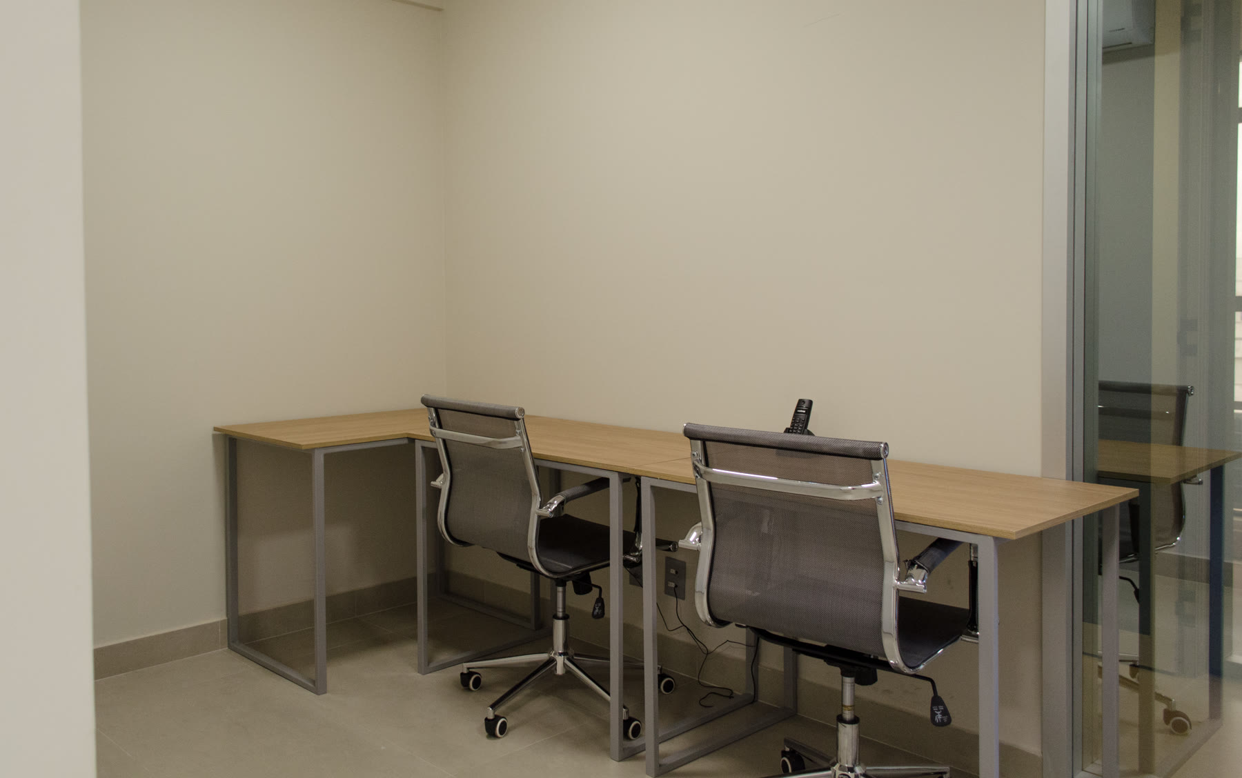 Sala privativa para duas pessoas